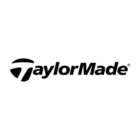 Taylormade Schriftzug schwarz auf weiß