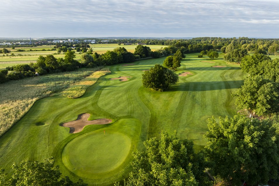 Luftaufnahme Golfplatz